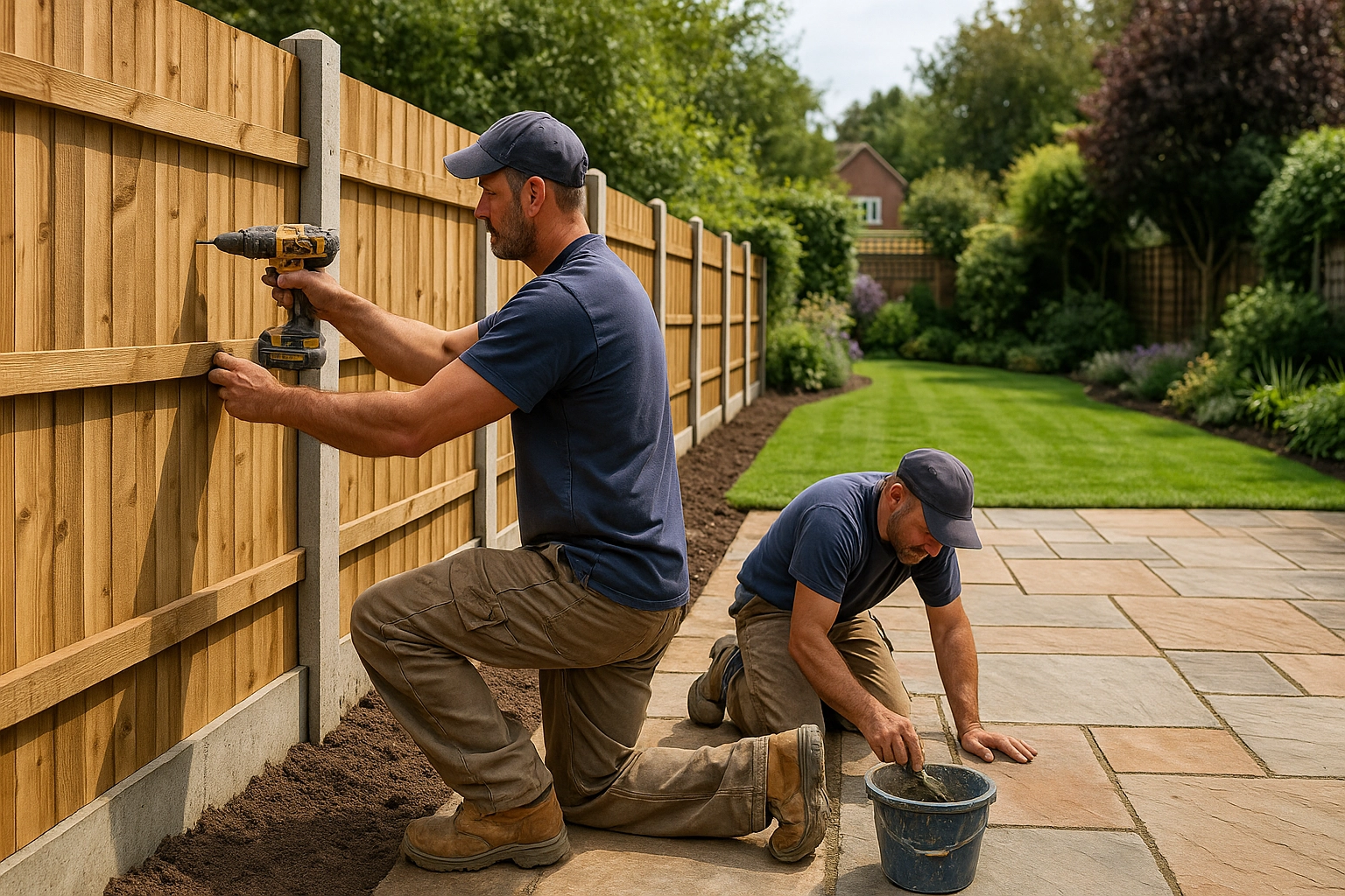 Landscaping and fencing by Euroreformas UK